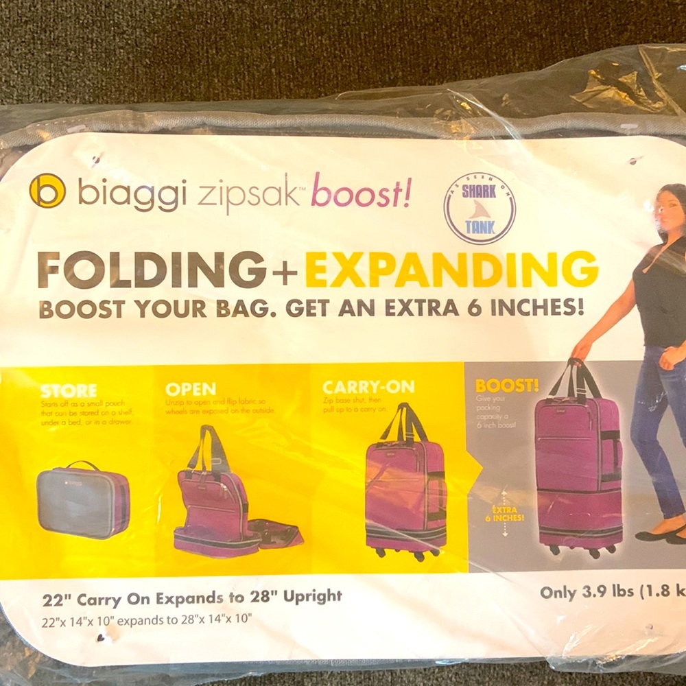 Foldable expandable with wheels tote
